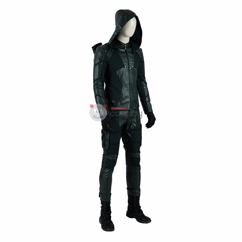 GA Season 8 Halloween Cosplay Suit Oliver Queen Costume