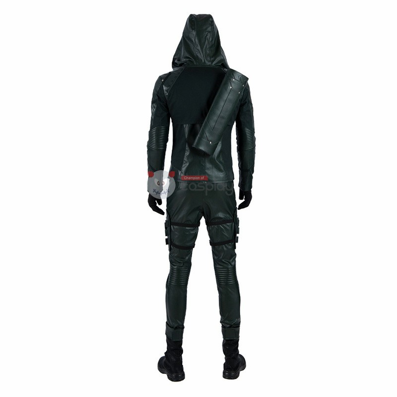GA Season 8 Halloween Cosplay Suit Oliver Queen Costume