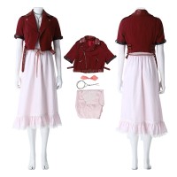 Top Alice Costume Final Fantasy VII Remake Cosplay Costume