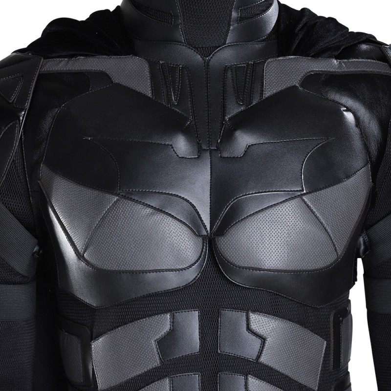 Knight Bruce Costume Christian Bale Halloween Suit Black Cosplay Outfits