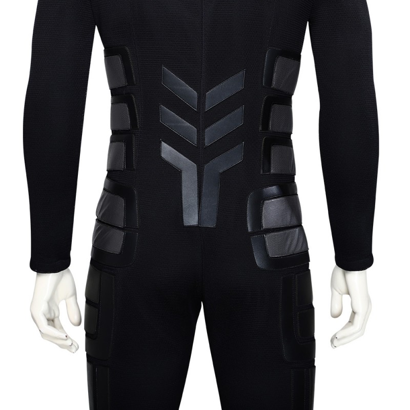 Knight Bruce Costume Christian Bale Halloween Suit Black Cosplay Outfits
