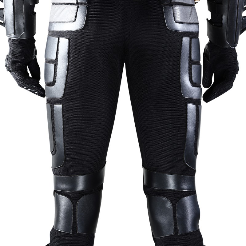 Knight Bruce Costume Christian Bale Halloween Suit Black Cosplay Outfits