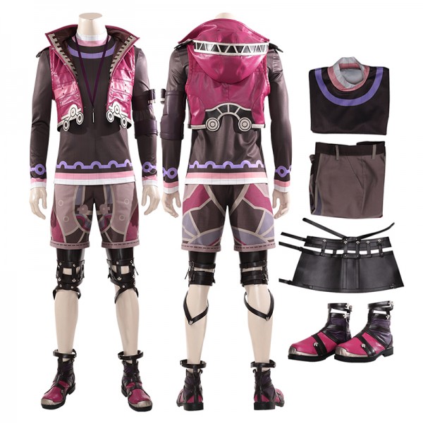 Shulk Costumes Xenoblade Chronicles Cosplay Costume Champion Cosplay