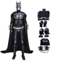 Knight Bruce Wayne Costume 2022 Robert Pattinson Halloween Suit