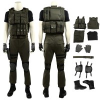 Carlos Oliveira Costume Resident Evil 3 Remake Cosplay Costume