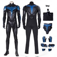 Richard John Cosplay Suit Black Bat Costume