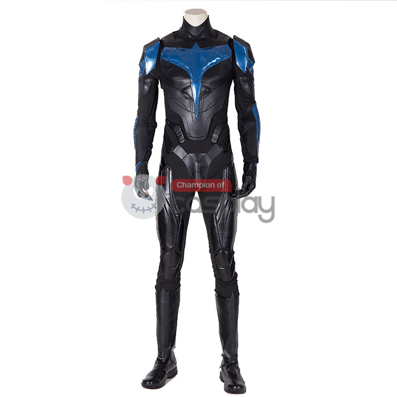 Richard John Cosplay Suit Black Bat Costume