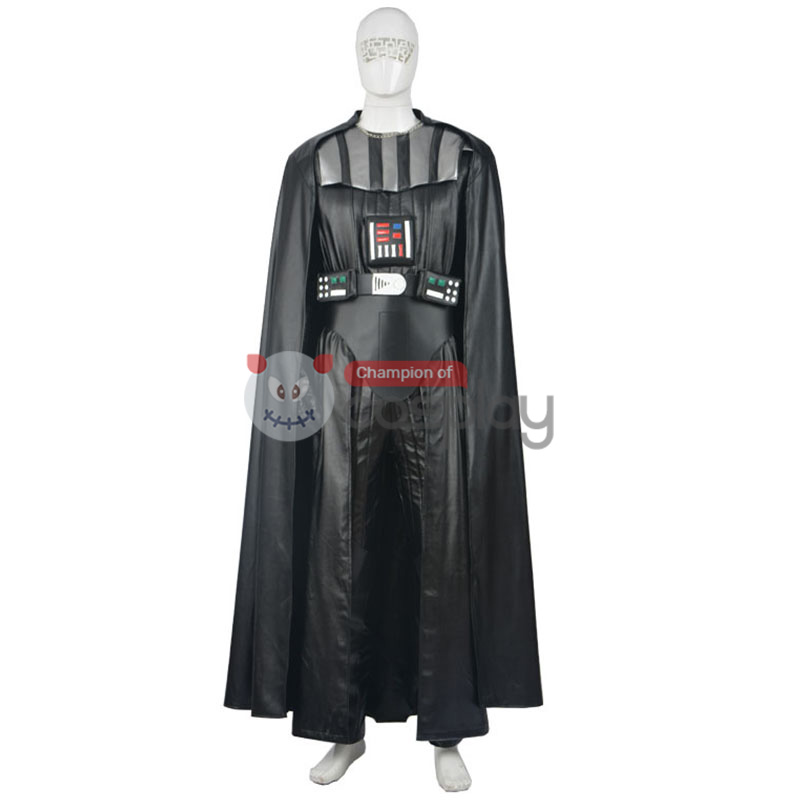 Star Wars Anakin Skywalker Darth Vader Outfit Halloween Cosplay Costume Full Set 