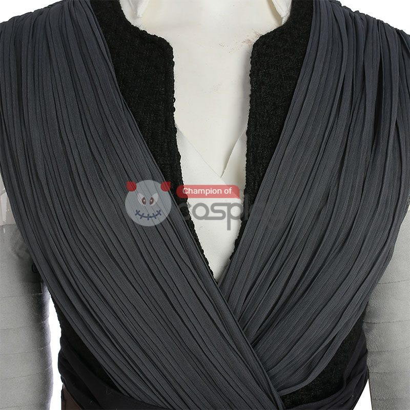 Star Wars 8 Rey Cosplay Costume Top Level