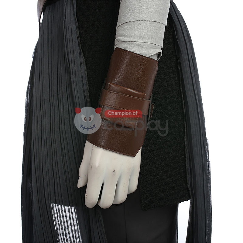 Star Wars 8 Rey Cosplay Costume Top Level
