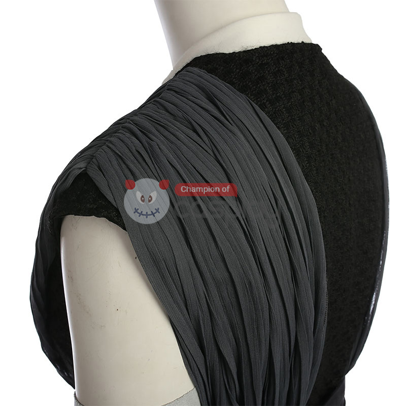 Star Wars 8 Rey Cosplay Costume Top Level