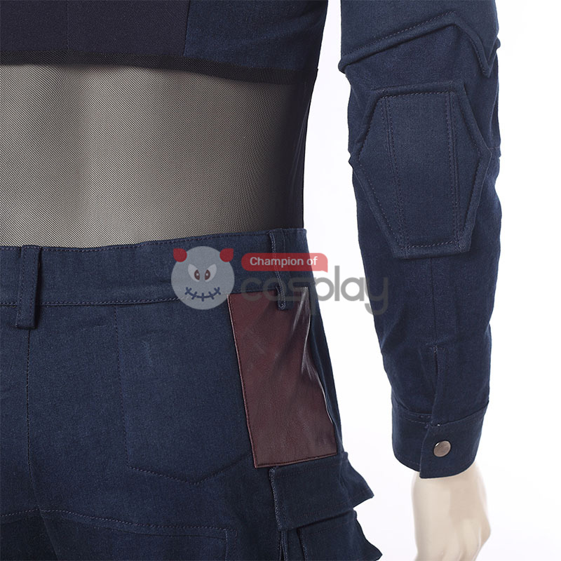 Captain America Costumes Avengers Infinity War Steve Rogers Cosplay Costume