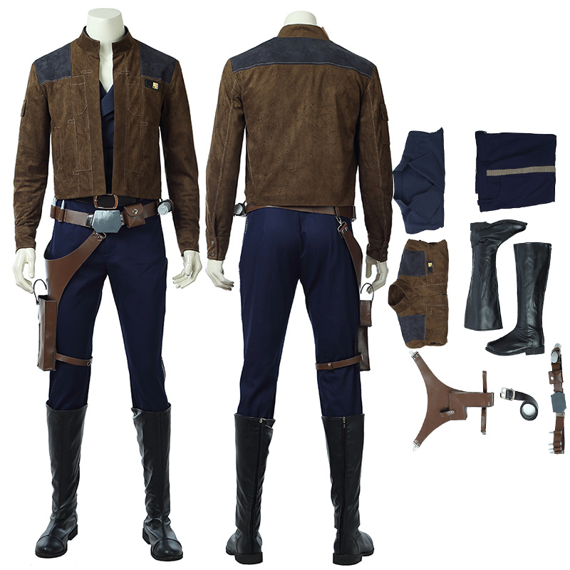 han solo cosplay costume