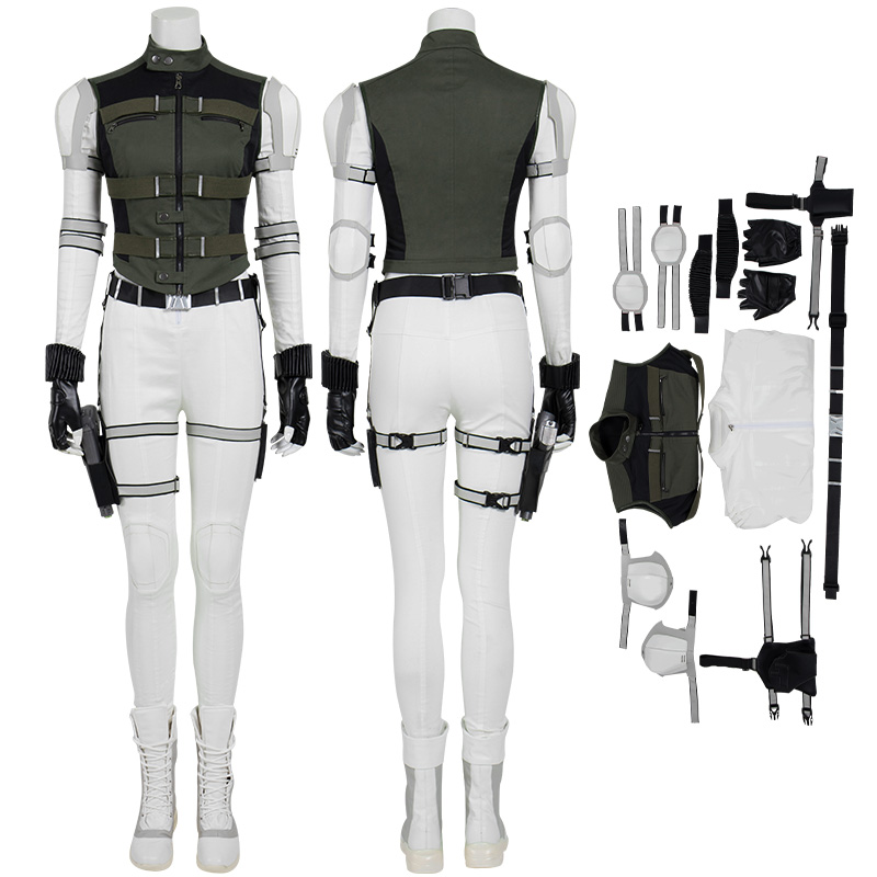 Clearance Sale - Female XXXL Size Black Widow Yelena Belova Cosplay Costumes with Boots 6 US