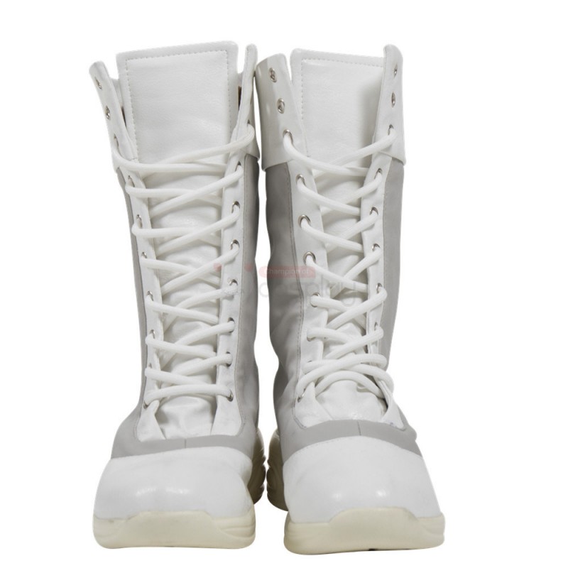 Clearance Sale - Female XXXL Size Black Widow Yelena Belova Cosplay Costumes with Boots 6 US