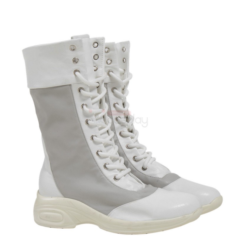 Clearance Sale - Female XXXL Size Black Widow Yelena Belova Cosplay Costumes with Boots 6 US