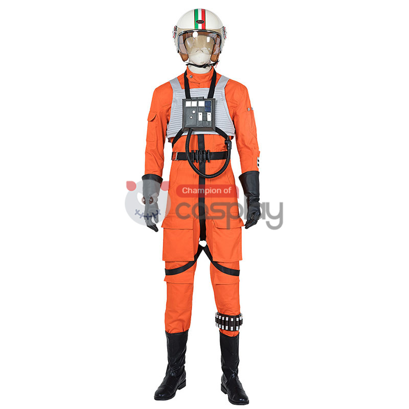 Star Wars Skywalker X-Wing Pilot Fighter Cosplay Costume CCosplay.com