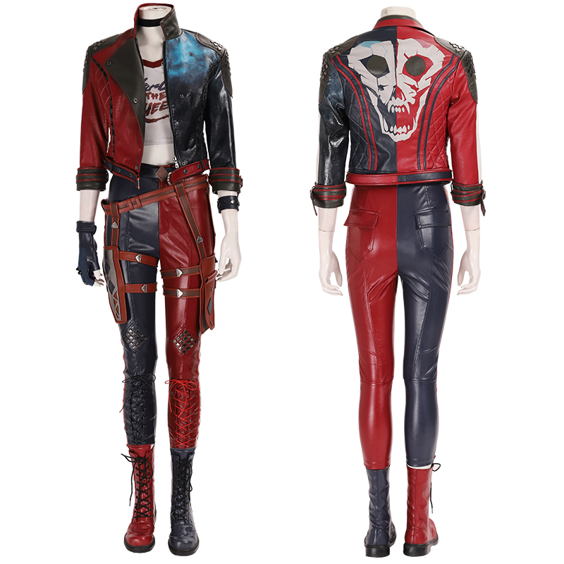 Harley Quinn Costume Suicide Squad Kill the Justice League Cosplay Suits