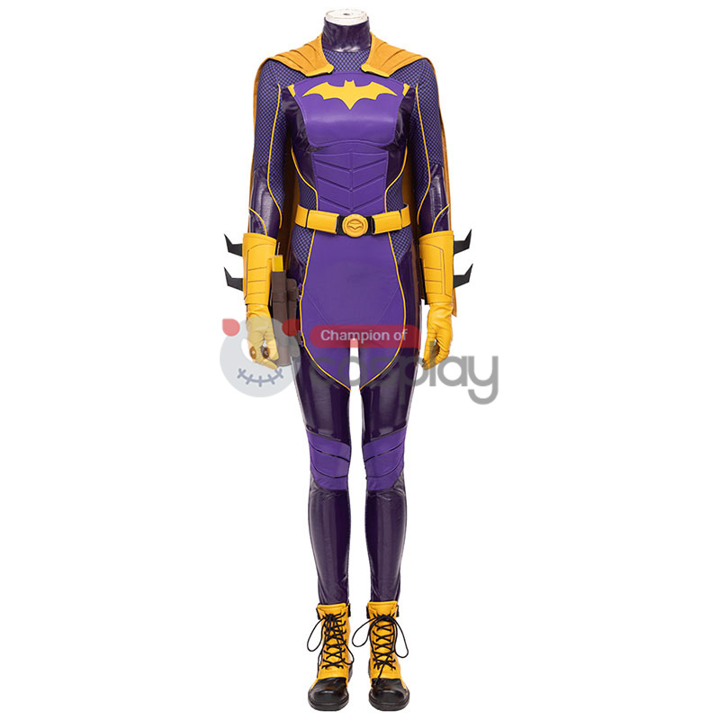 Purple Knights Barbara Halloween Catgirl Cosplay Costume