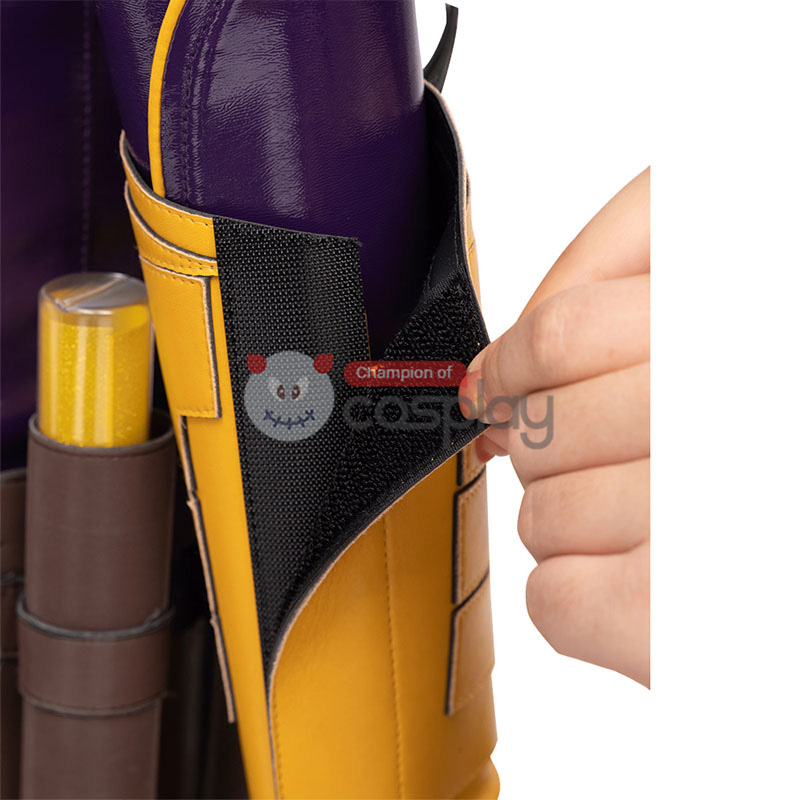 Purple Knights Barbara Halloween Catgirl Cosplay Costume