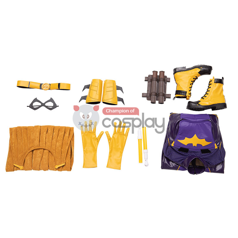 Purple Knights Barbara Halloween Catgirl Cosplay Costume