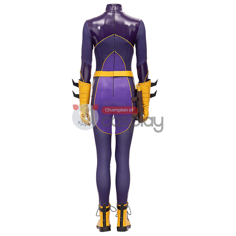 Purple Knights Barbara Halloween Catgirl Cosplay Costume