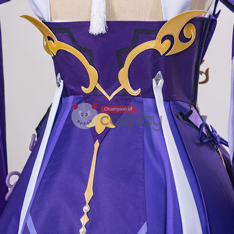 Keqing Costume Game Genshin Impact Cosplay Costumes