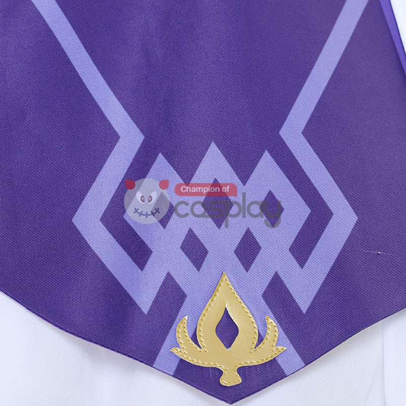 Game Genshin Impact Keqing Cosplay Costume