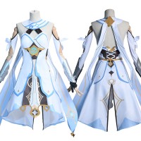 Genshin Impact Cosplay Suit Traveler Lumine Costume