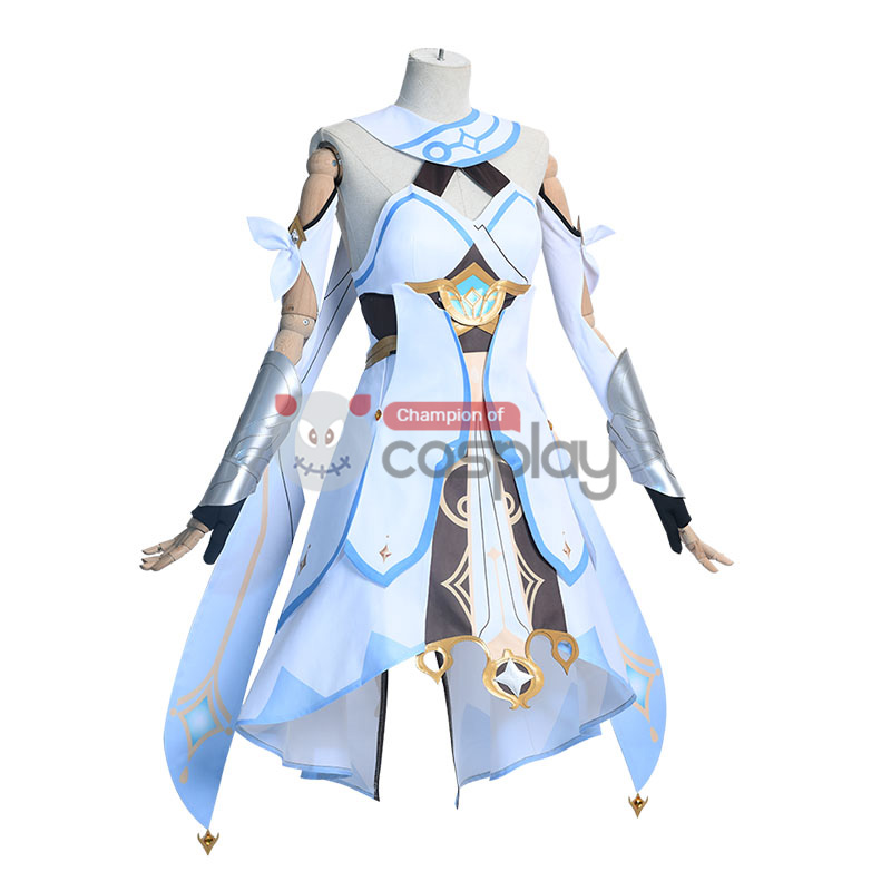 Genshin Impact Cosplay Suit Traveler Lumine Costume