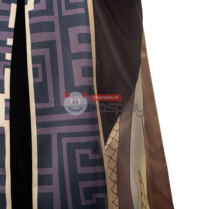 Genshin Impact Zhongli Cosplay Suit Vago Mundo Costume