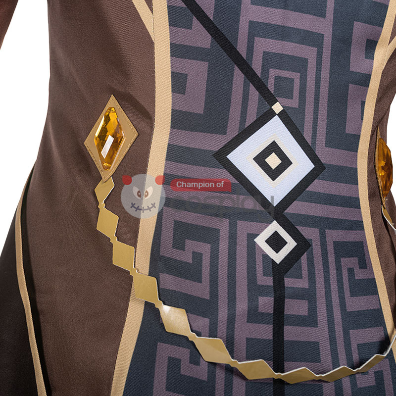 Genshin Impact Zhongli Cosplay Suit Vago Mundo Costume