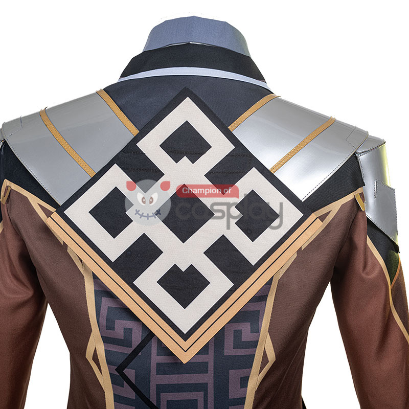 Genshin Impact Zhongli Cosplay Suit Vago Mundo Costume