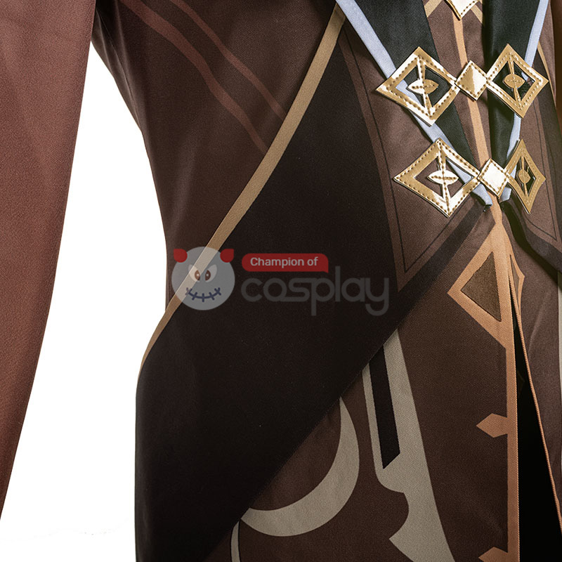 Genshin Impact Zhongli Cosplay Suit Vago Mundo Costume