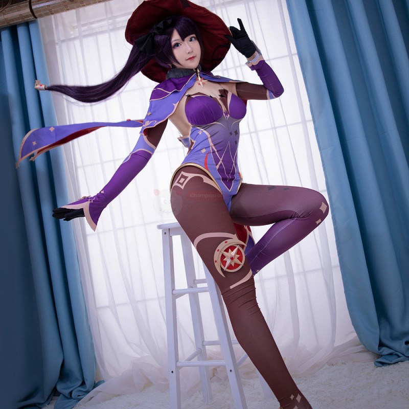 Genshin Impact Mona Cosplay Costume