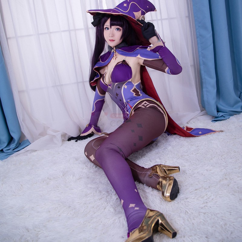 Genshin Impact Mona Cosplay Costume