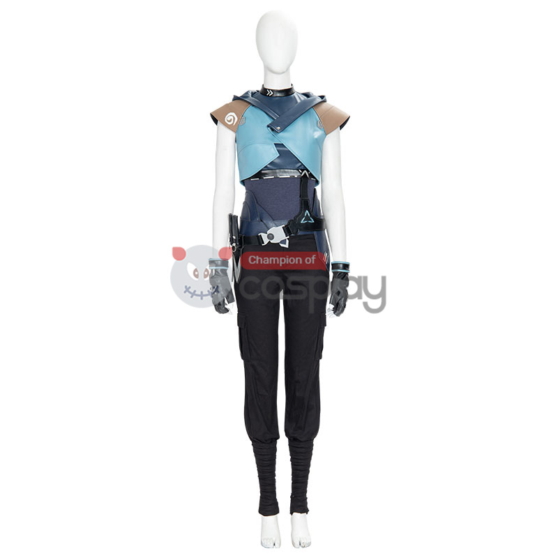 Jett Costume Game Valorant Cosplay Costumes for Halloween