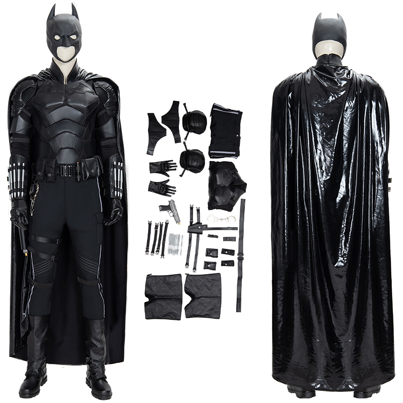 2022 Robert Pattinson Costume Bruce Cosplay Suit
