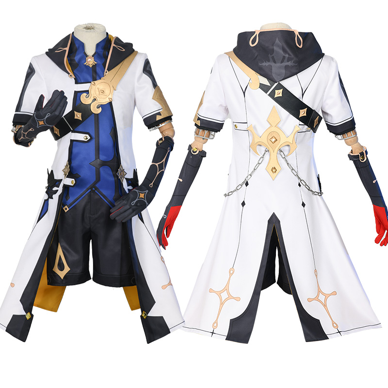 Genshin Impact Albedo Cosplay Costume