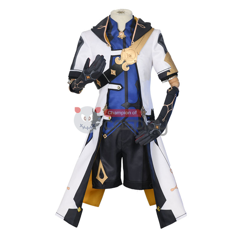Genshin Impact Albedo Cosplay Costume