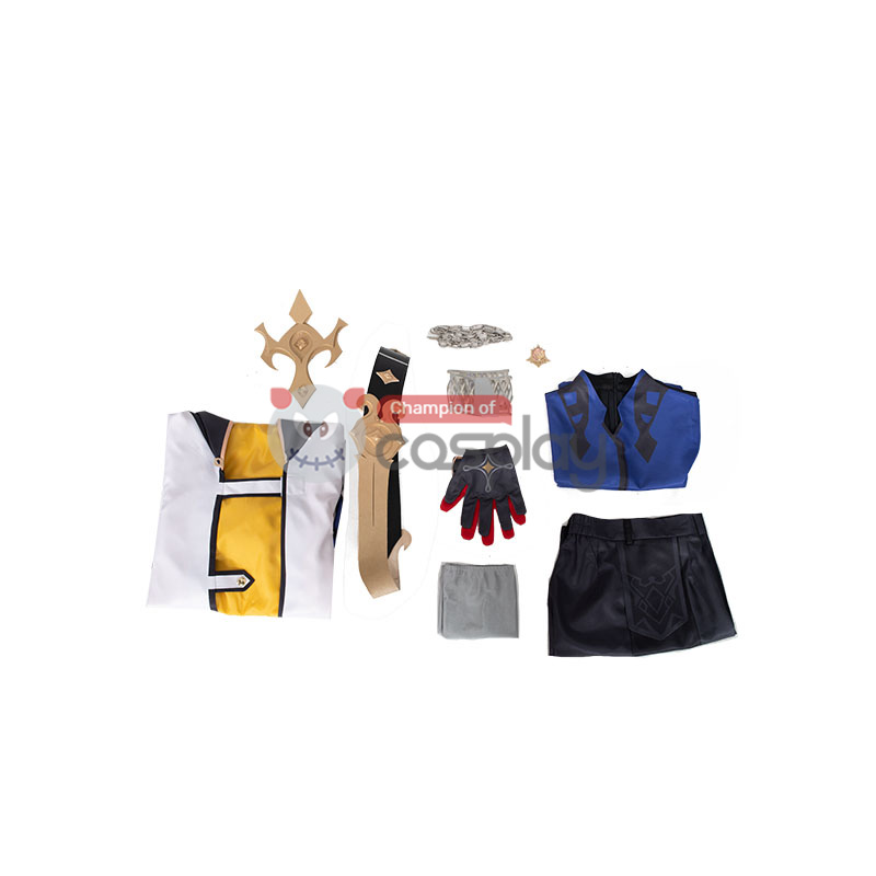 Genshin Impact Albedo Cosplay Costume