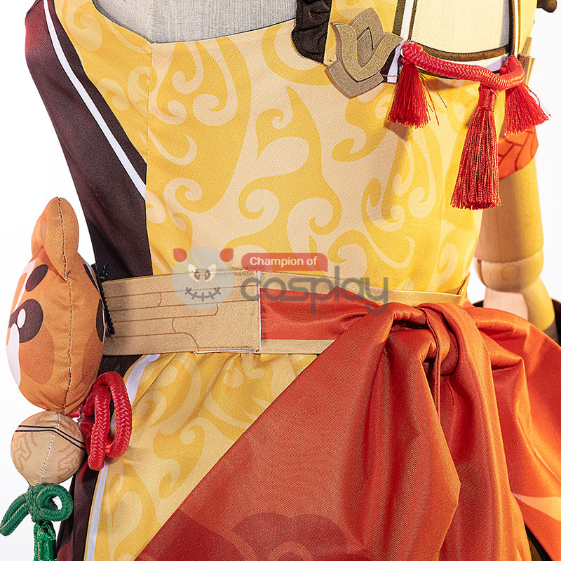 Genshin Impact Xiangling Cosplay Costume