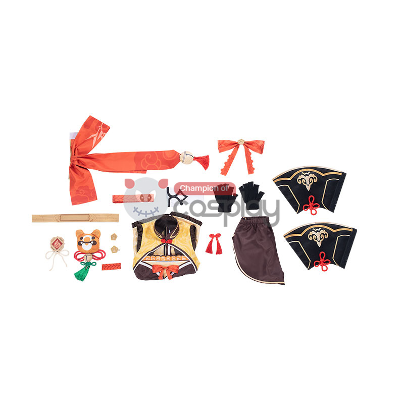 Genshin Impact Xiangling Cosplay Costume