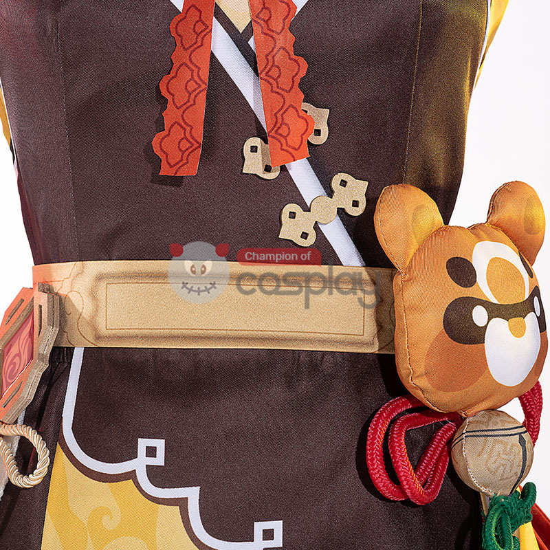 Genshin Impact Xiangling Cosplay Costume