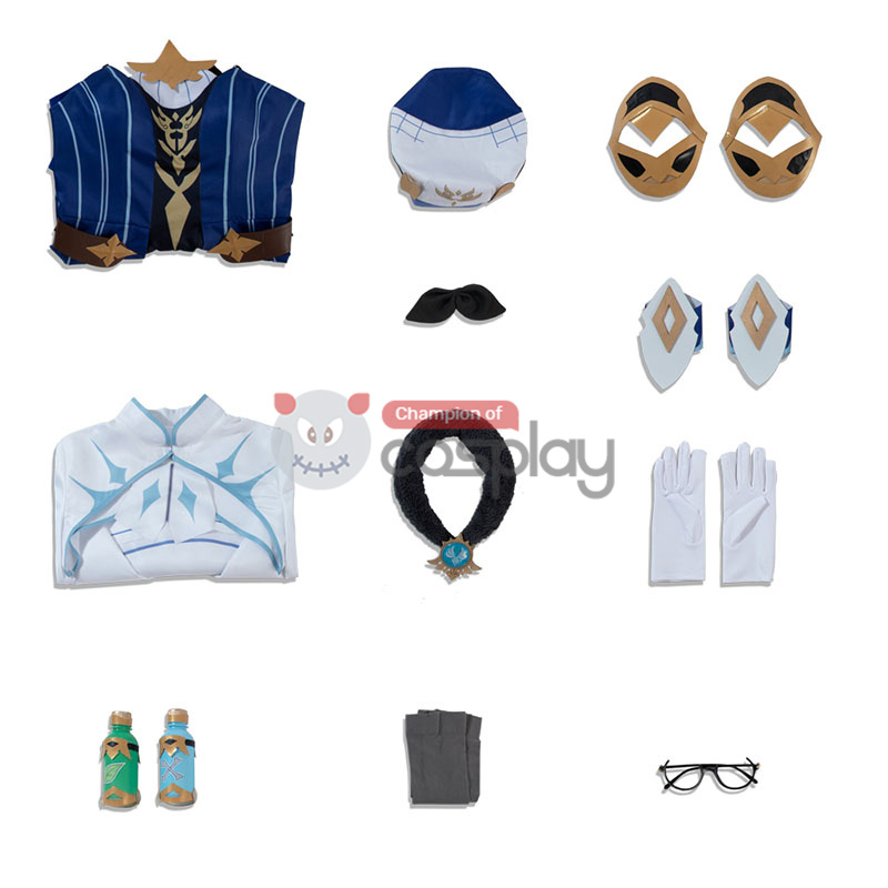 Genshin Impact Sucrose Cosplay Costume