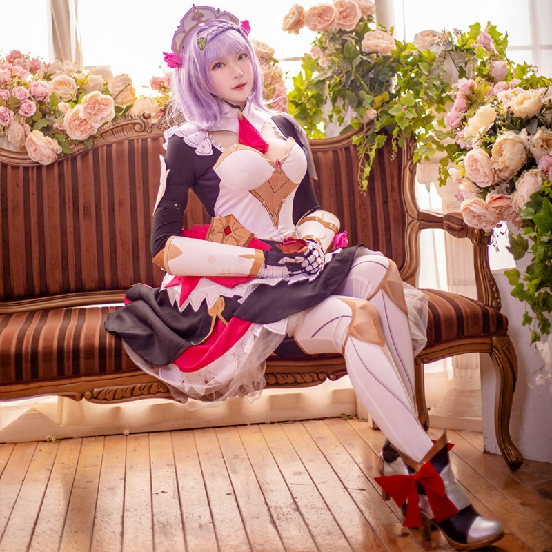 Genshin Impact Noelle Cosplay Costume