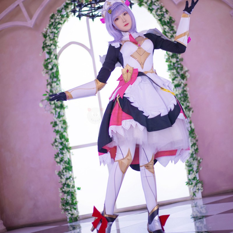 Genshin Impact Noelle Cosplay Costume