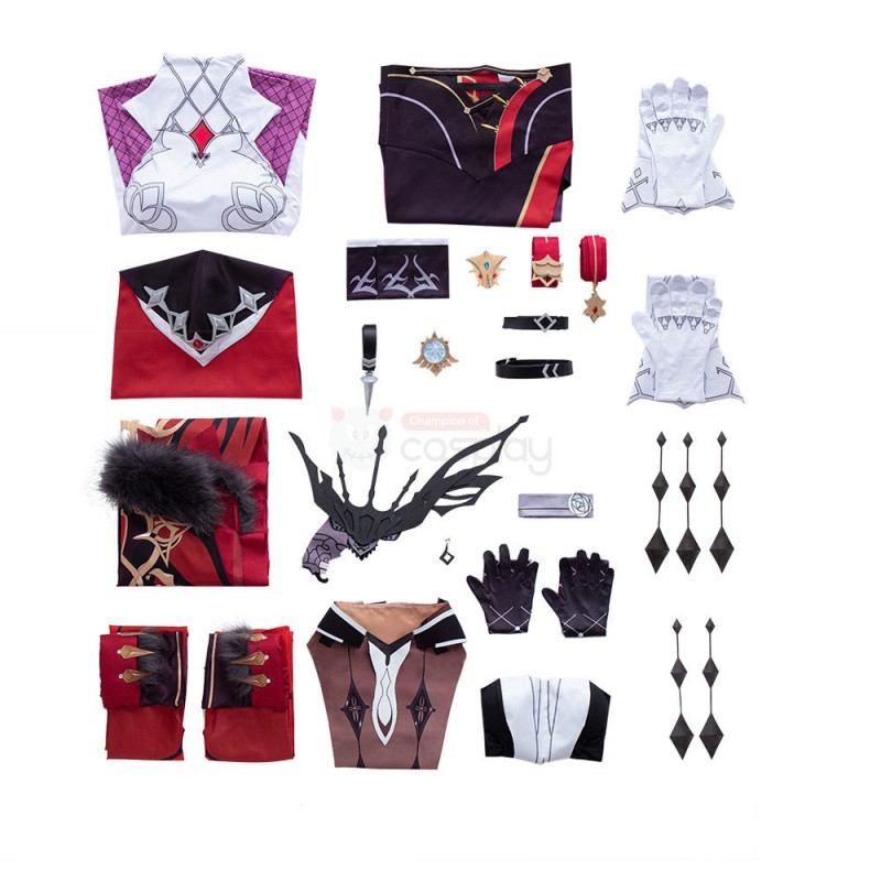 Genshin Impact La Signora Cosplay Costume