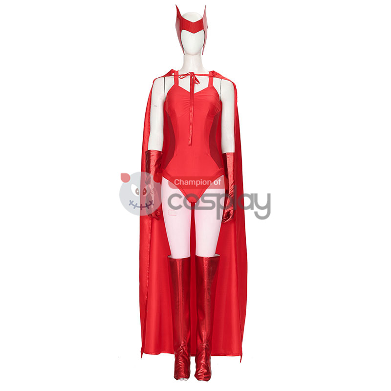 2021 Wanda Costume WandaVision Maximoff Scarlet Witch Cosplay Suit