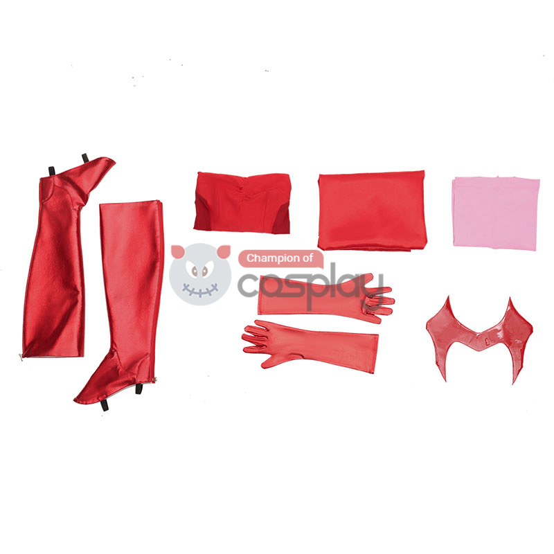 2021 Wanda Costume WandaVision Maximoff Scarlet Witch Cosplay Suit